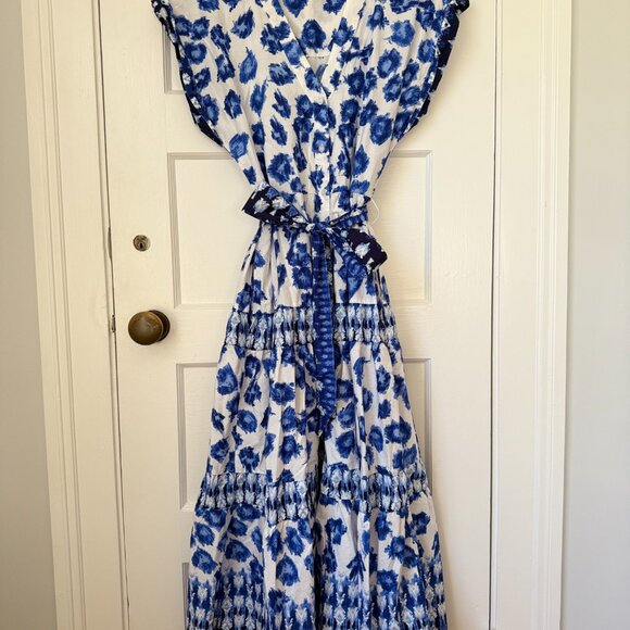 Abercrombie Tie Maxi Dress I S Petite - Picture 3 of 6